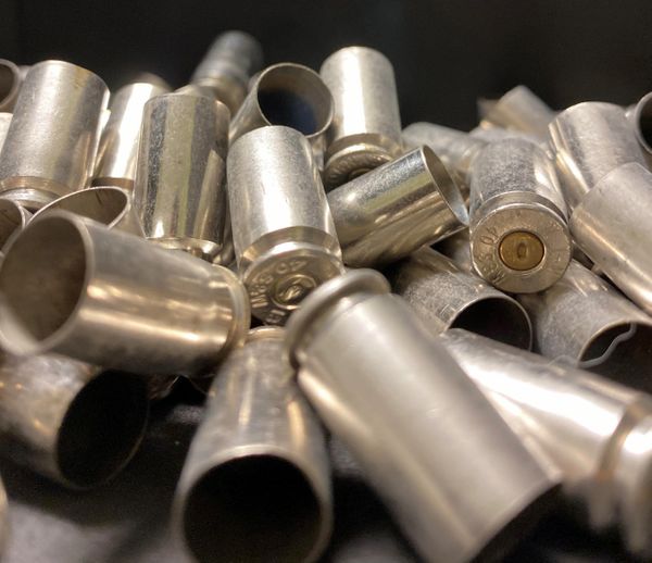 40 S&W NICKEL Plated Brass